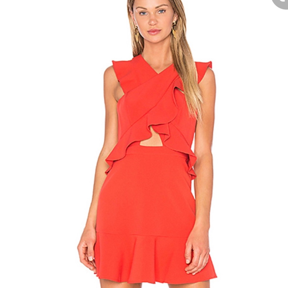 BCB Maxazria red dress